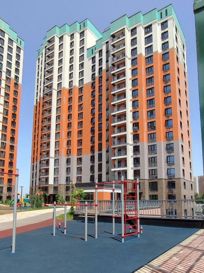 Апартаменты В Жк Laketown На Берегу Озера Almatý Exterior foto